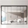 Gold Aluminum Zinc Zinc Alloy Strip Silver Narrow Frame Handle Sliding Door Handle  Ultra Narrow Frame