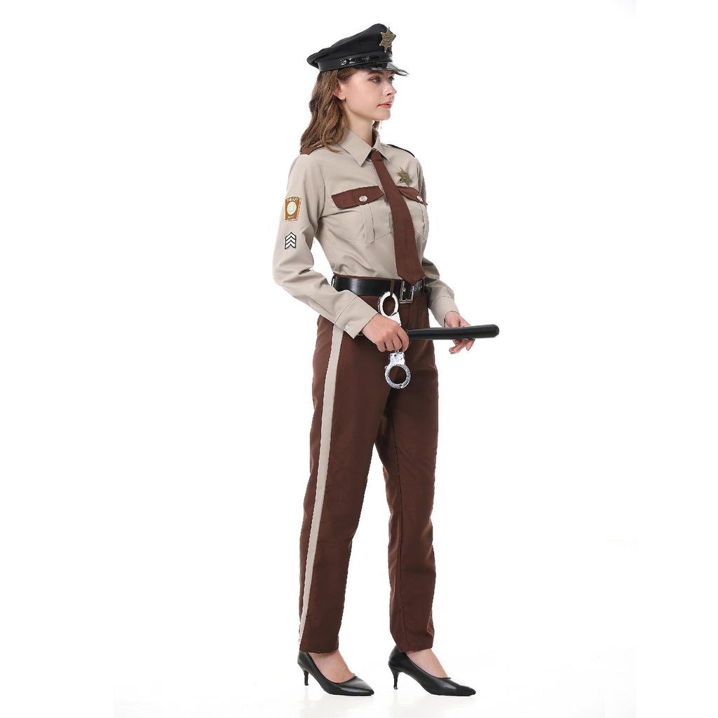 Sheriff Kostüm für Erwachsene & Kinder für Halloween Rollenspiel Bühnenauftritt