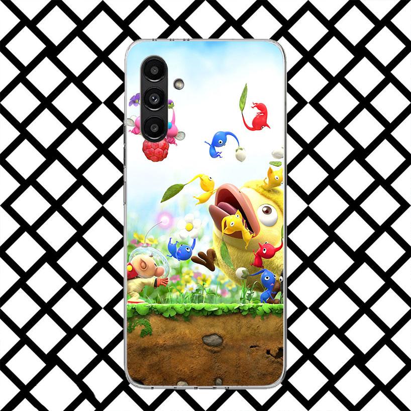 Game P-PikminS 4 Phone Case for Samsung Galaxy A17 A37 A57 A16 A26 A36 A56 A15 A25 A35 A55 A14 A24 A34 A54 A13 A23 A33 A53 Galax