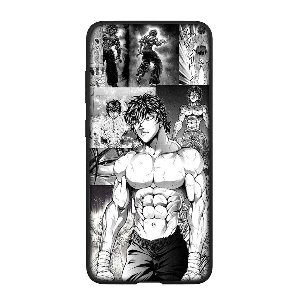 Pouzdro na telefon Samsung Galaxy S25 S24 S23 iPhone 16 15 Xiaomi Redmi Note 14 13 12 16E X 11 Pro Max OPPO Moto G54 13C 14C Huawei Anime Hanma Baki Cover