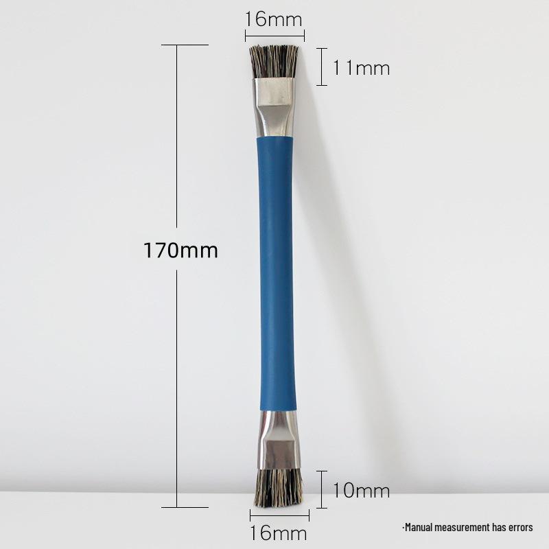 

Powerful Gas Stove Steel Wire Brush - Effective Stain Removal for Hard-to-Reach Areas Random Color синий