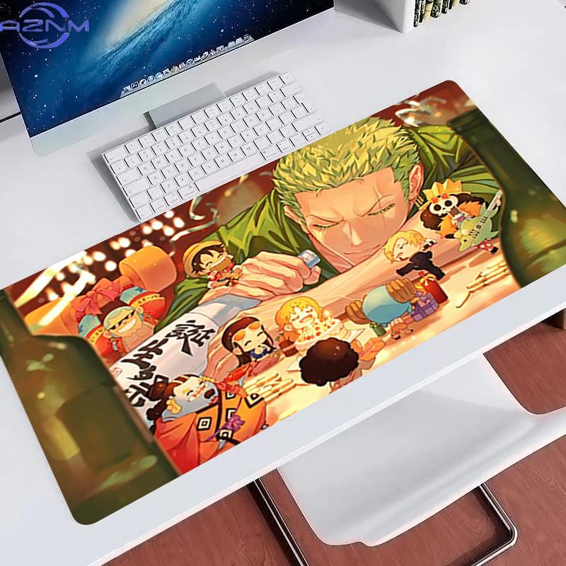 Hot Mouse Pad OOne PPiece Anime Desk Mat Laptop Accessories Large Gaming Keyboard Pad Office Mousepad NonSlip Gamer Mouse Mat