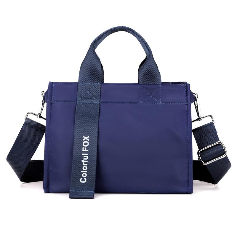 New women's fashion trend shoulder bag simple versatile nylon messenger bag large capacity