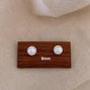 2025 Silver Needle Zircon Pearl Earrings: French Retro Light Luxury Studs for Women