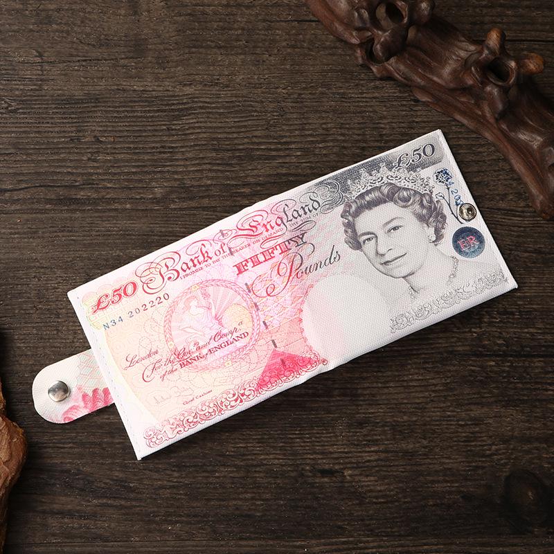 Portofel creativ din pânză pentru monede și suport pentru carduri pentru bărbați și femei