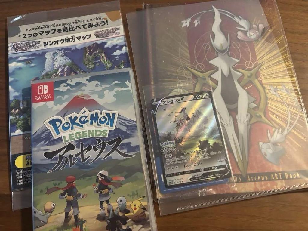 [USED] Pokemon Legends Arceus with bonus