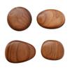 4PCS Simple Styles Wall Mount Hooks Solid & Beech Wood Multipurpose Hooks Upgrades for Hanging Clothes & Accessories