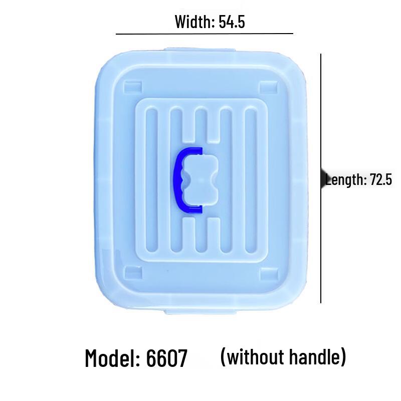 Thickened Plastic Large Storage Box Lid