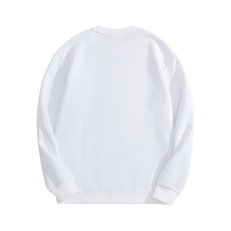 Men's Sweatshirt Li-Ning Li Ning Casual Loose Fit Crew Neck Drop Shoulder Fleece Lined Pullover Brand Logo
