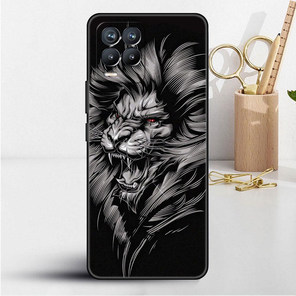 

Чехол Lion Wolf для Realme 8 C21y GT Neo 2 3 8i C21 7 C11 6 C12 C35 C3 GT 9 Pro C12 силиконовый чехол для телефона TPU Realme GT Neo3