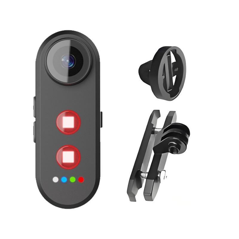 Camera Taillight -150 Angle Camera Radar Cycling Tail Light Bicycle Intelligent Radar Tail Light for Mountain Road Bike E-Bikes Rotating Bracket