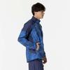 Mizuno Breath Thermo Warmer Training Pageant Blue Jacket, Moisture-Wicking, Water-Repellent, Windproof, Brushed, 32MEB541, Men's,