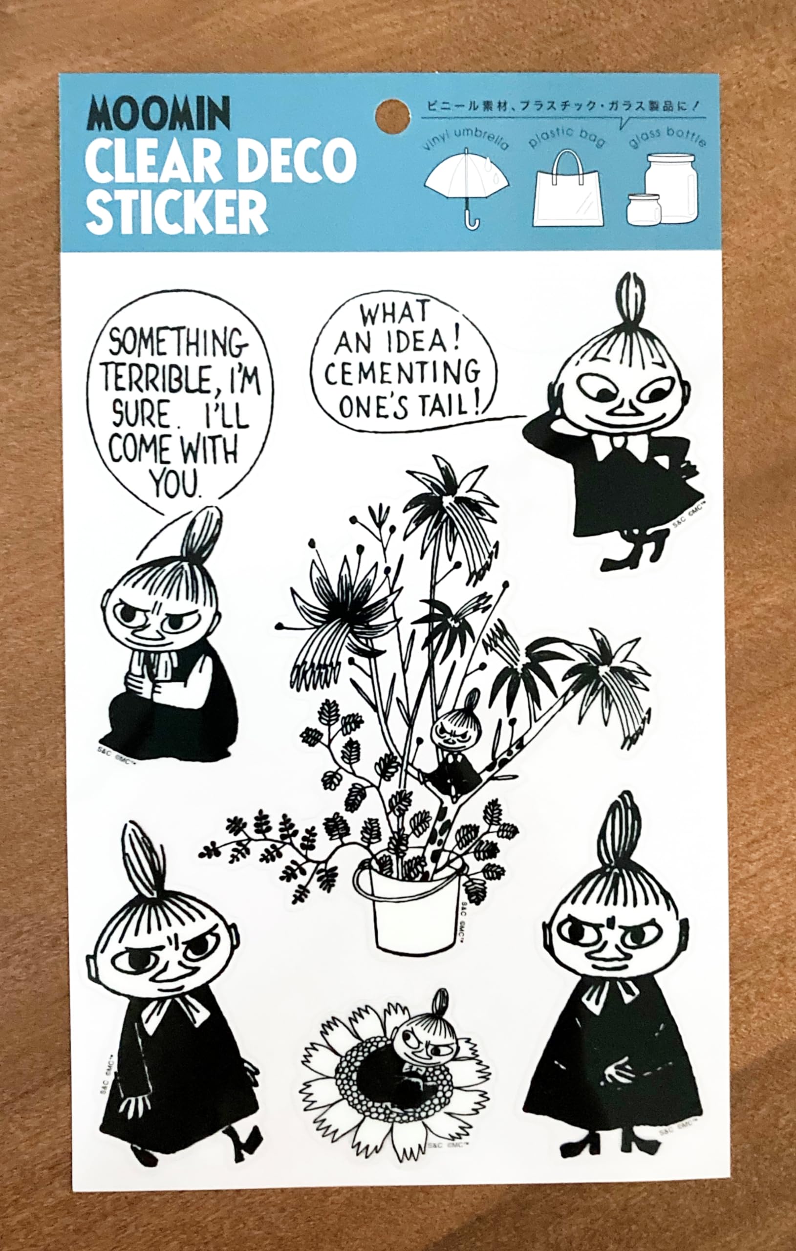 

Moomin Clear Deco My Nordic [Decorative Sticker] Sticker/Little