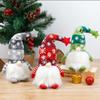 Knitted Faceless Doll Nordic Tomte Ornaments Lovely Christmas Gnome Plush Doll  New Year
