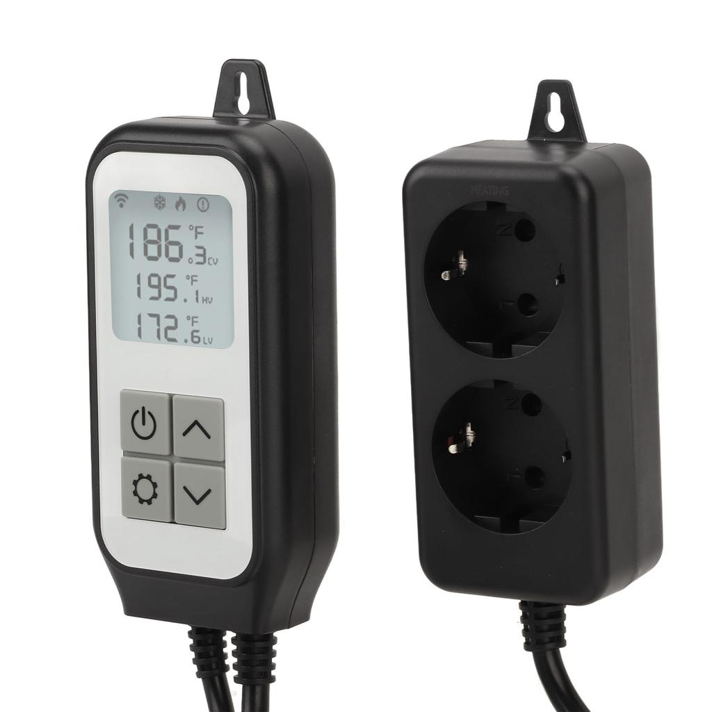 WiFi Smart Digital Temperature Controller Socket Remote Controlling Timer Setting for Home