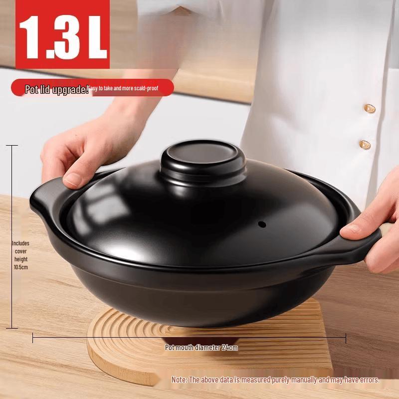 

ZISIZ Clay Pot for Stewing and Soup