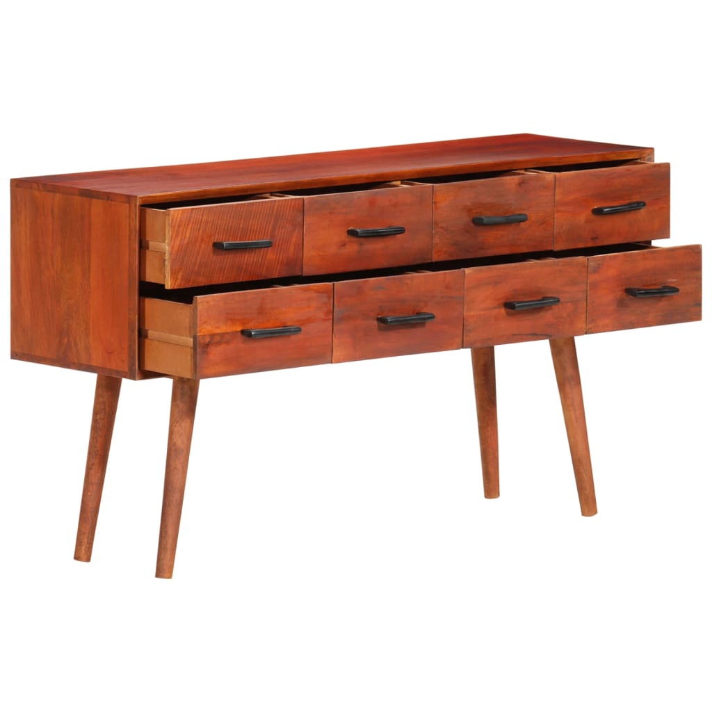 Sideboard 110x30x59 cm Solid Mango Wood