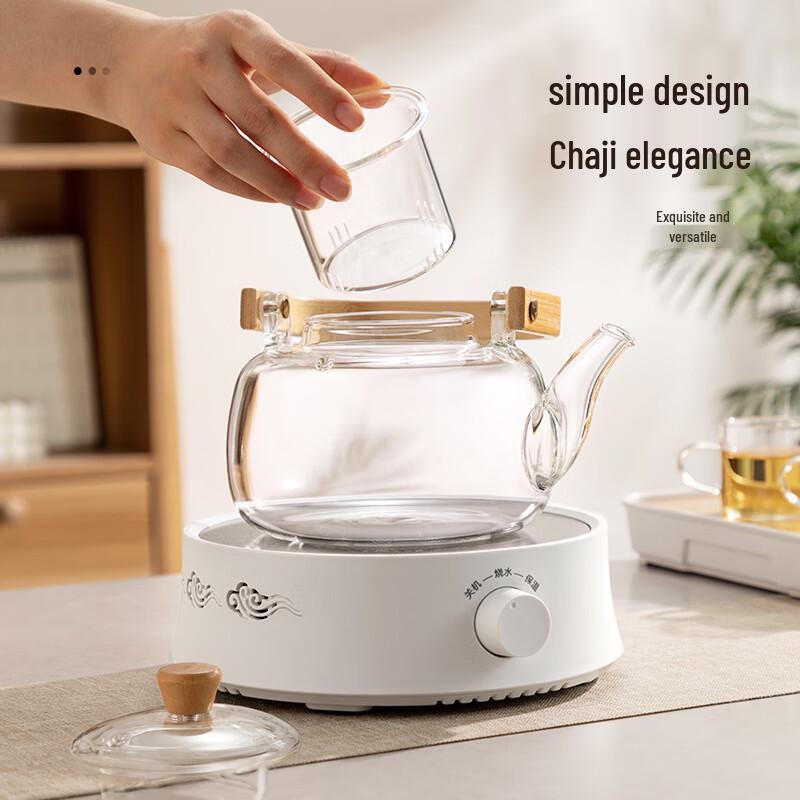 Yi Hu Cha Glass Teapots and Electric Ceramic Stoves