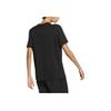 Adidas Knitted Loose Breathable Comfortable Round Neck Sport Short Sleeve T-Shirt Men Tops Black IT3937