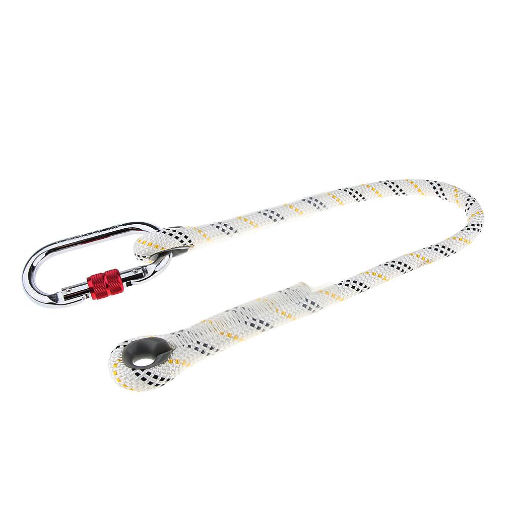 Polyster Climbing Rope Safety Rope All-purpose Rope Outdoor Rock Climbing 16mm Prusik Swen Cord Eye-to-Eye Pre-Sewn