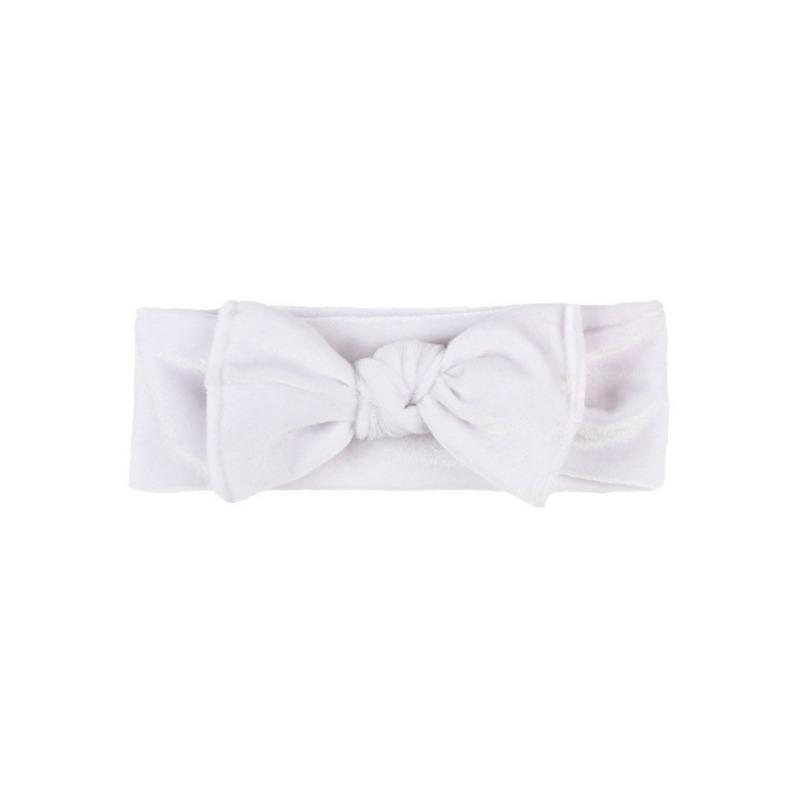 New golden velvet baby headband, cute bow baby headband, children's 11-color hair accessories headscarf