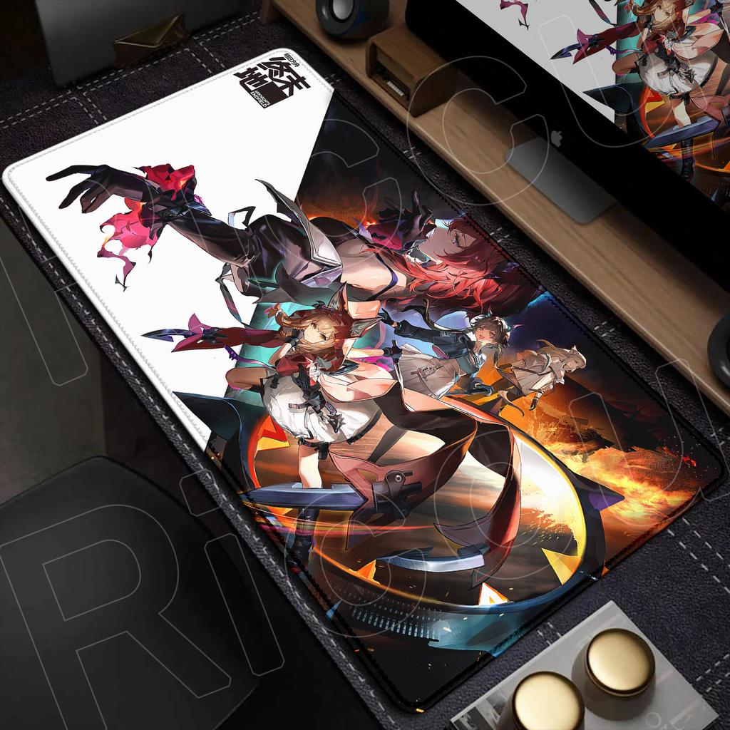HD Printing Arknights Endfield Mouse Pad Anime Girl Laevatein Mousepad Large Gamer XXL Laptop Rug Gaming PC Accessories Desk Mat