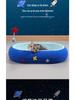 Durable Starry Sky Cat Bed & Scratching Board: Large Oval All-Season Toy