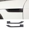 2 Stück Kohlefaser Seitenkotflügel Lüftungsschlitz Aufkleber Verkleidung Für Jaguar F-TYPE 2013-