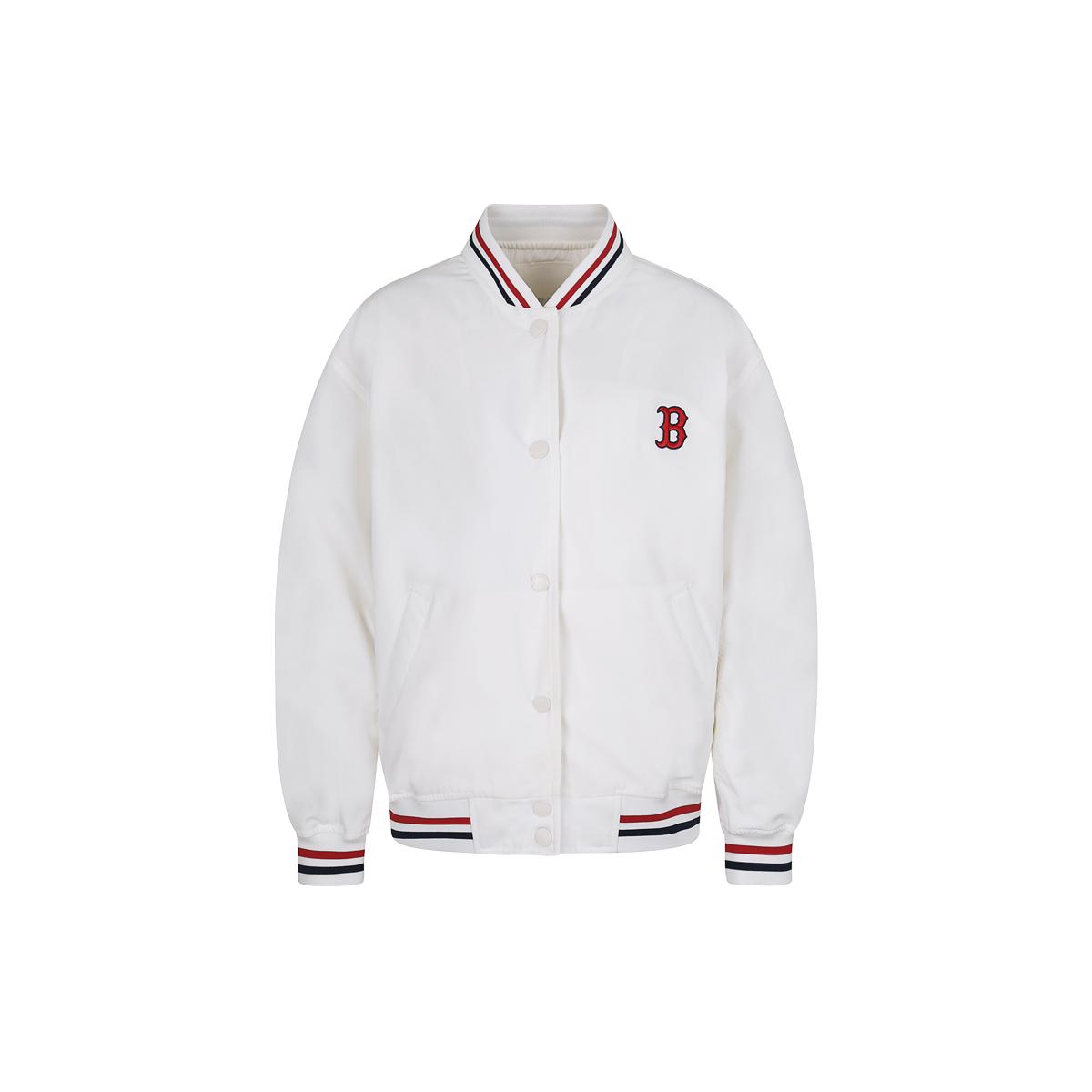 

New MLB Baseball Jacket Unisex Ivory White 31JP01011-43I XL