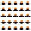 25 Irrigation Shut-off Valves 4/7 Mm for 4 Mm Hose – Mini PP Control Valves