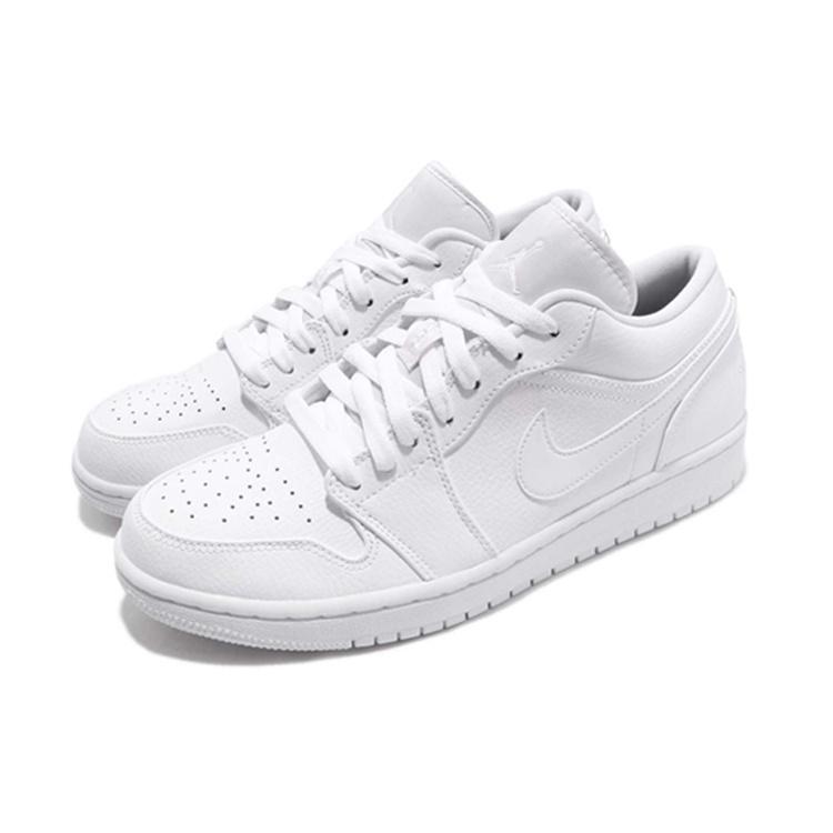 Air Jordan 1 Low 'Triple White' Men's 553558-112