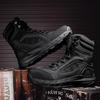 Outdoor Large Size Tactical Combat Boots (39-47) - Wear-Resistant High-Tops for Hiking and Training
