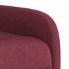 Recliner Chair Burgundy Fabric
