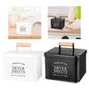 Dryer Sheet Container Organizer Decor Farmhouse Dustproof Accessories Multipurpose Portable Laundry Pod Storage Box for Dorm
