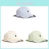 Cute Korean Style Embroidered Cotton Baseball Cap With Wide Brim For Casual Wear