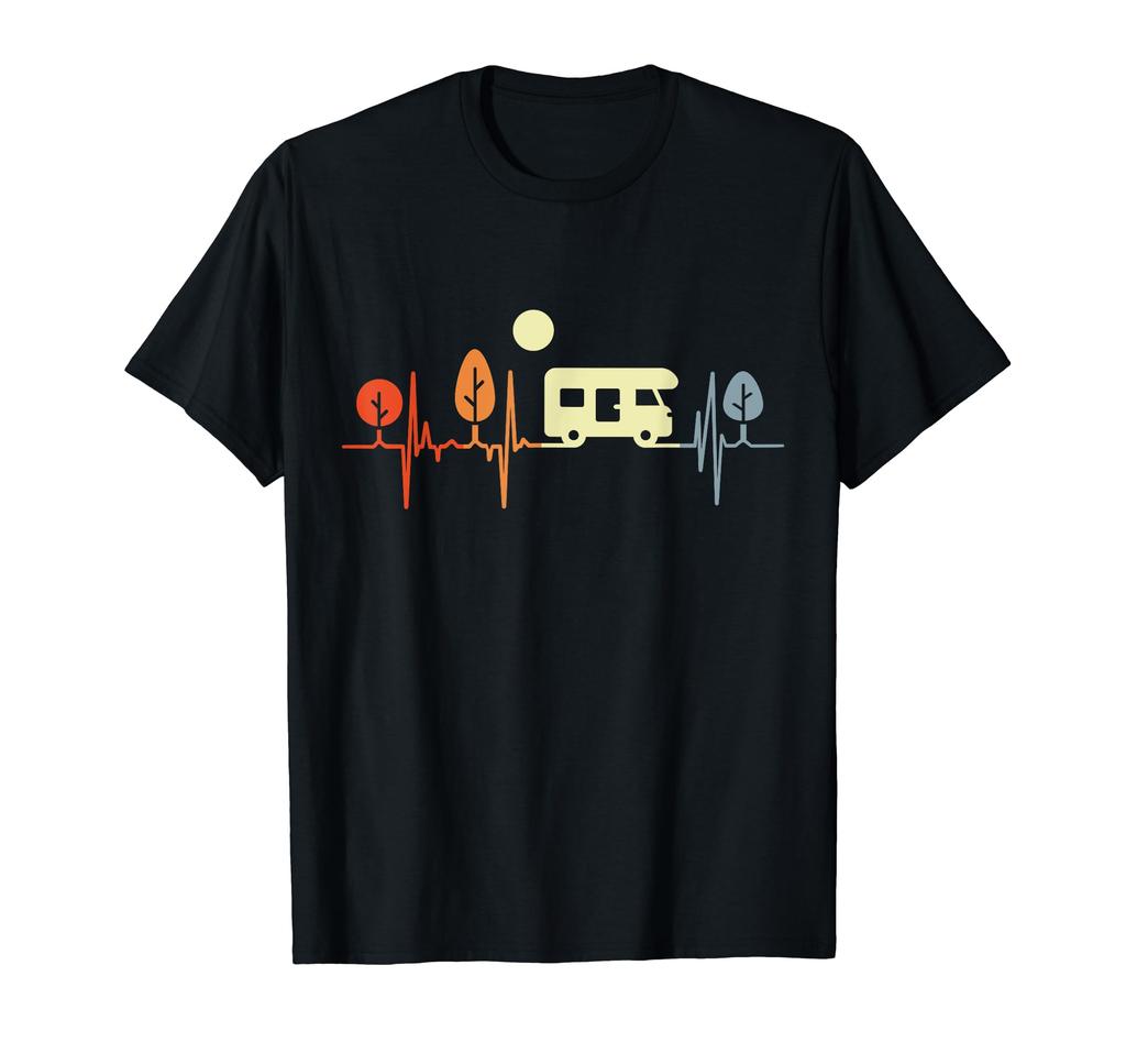 RV Camper Heartbeat Camper T-shirt