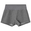 Women's High-Waist Gray Sports Shorts: Slimming, Hip-Hugging, Casual Outerwear for Spring/Summer 2026