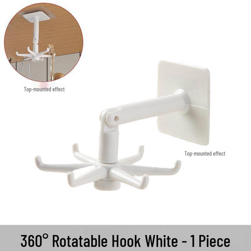 LIEI No-Punch Transparent Wall Hook