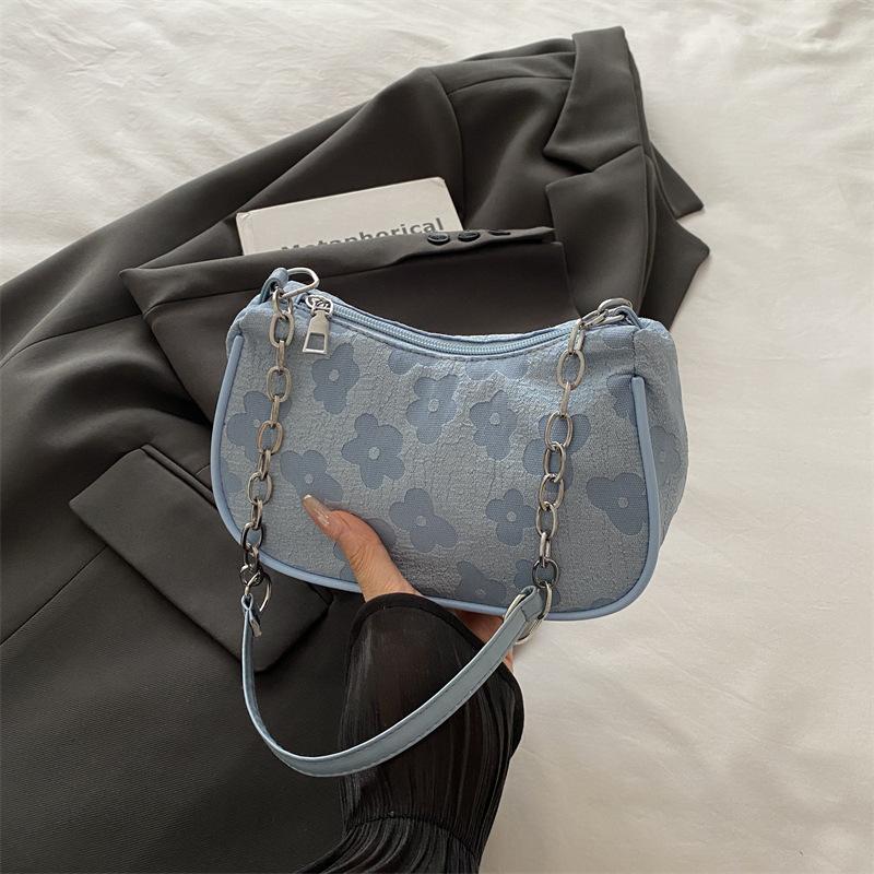 Premium Texture Niche Design Chain Bag Women's 2025 Summer New Models Are Popular This Year, Versatile Messenger Armpit Bags
