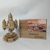 3D Light-Up Castle In the Sky Wooden Puzzle Toy