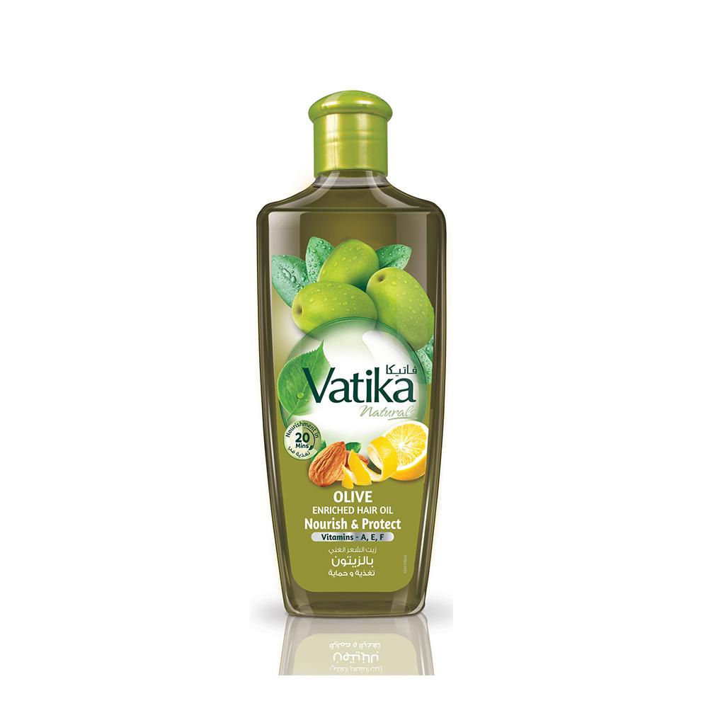 Olive enriched Hair oil 200ml. Vatika Naturals Dabur Multivitamin - Natural nourish and protect your hair