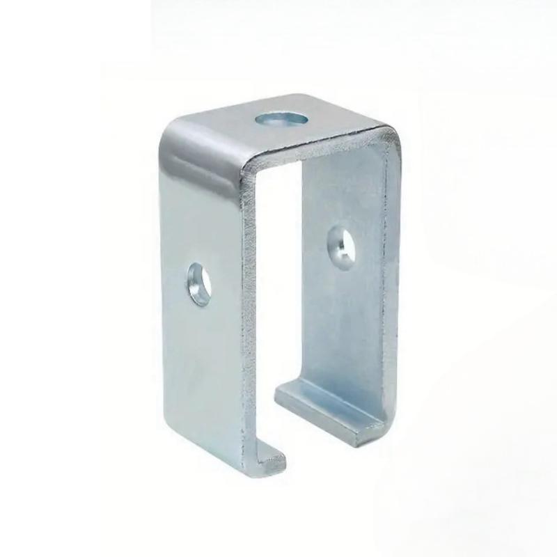 Channel Trolley Track Hanger Bracket for Strut Channel Intermediate Support Hange Bracket for  1-5/8" Channel Trolley Track