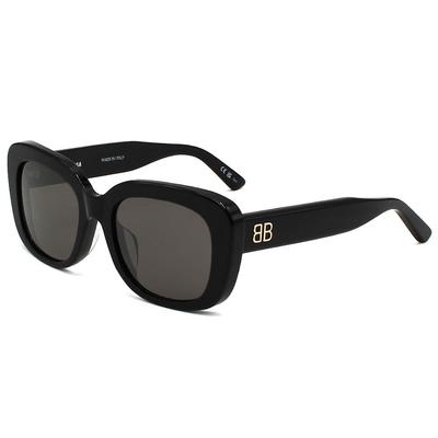 BALENCIAGA Asiatische BB0295SK-001 Sonnenbrille, Passform, Damen