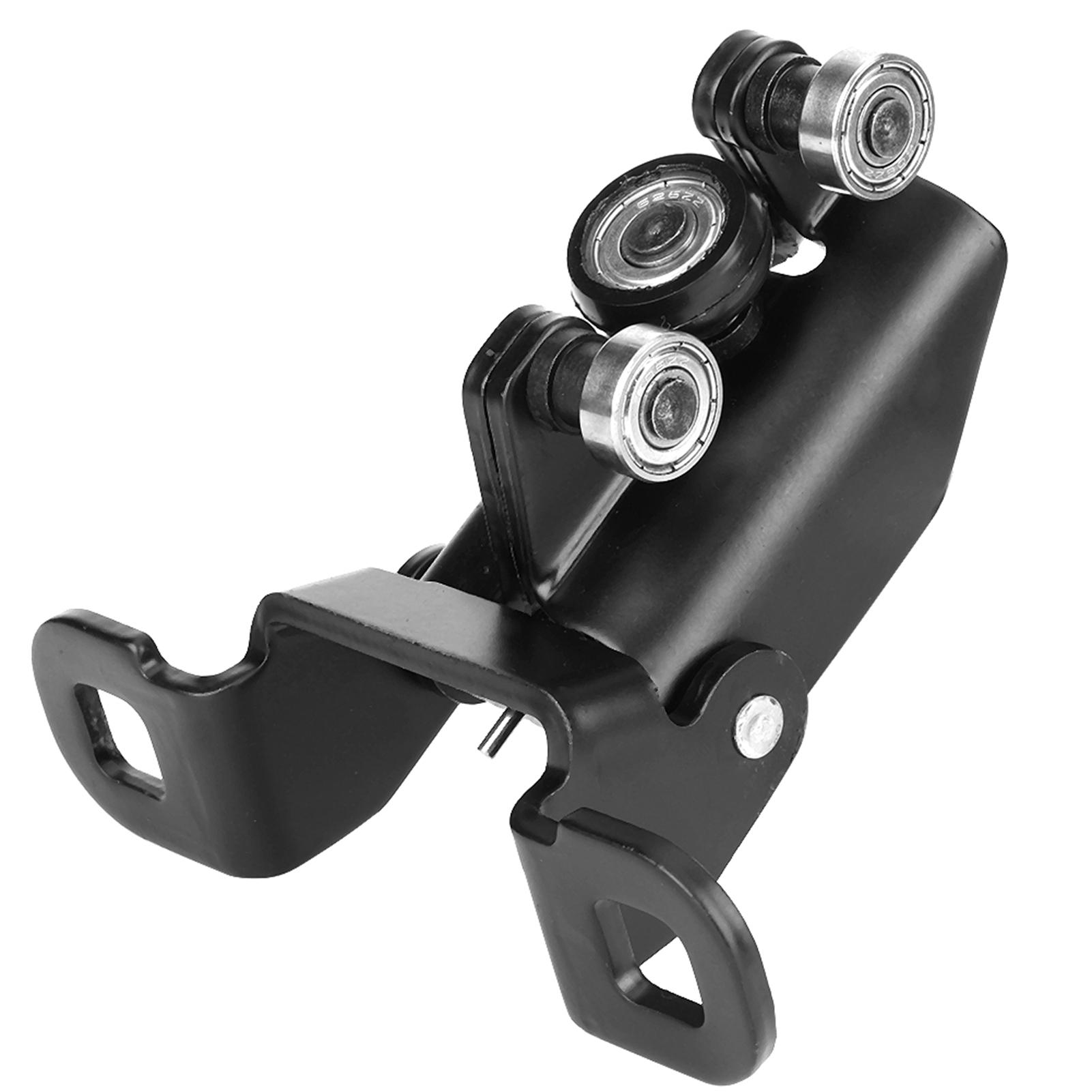 Sliding Door Middle Roller Black Perfect Fit for  Passenger Side