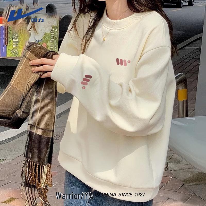 Warrior Women's Fleece Round Neck Pullover Sweatshirt