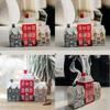 Whimsical Village Christmas Incense Cone Holder Decorative Resin Craft For Holiday Settings