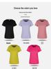 Women's Quick-Drying Breathable Running T-Shirt - Half Sleeve, Customizable Logo