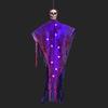Halloween Party Glowing Hanging Skeleton Ghost Ornament Horror Props Haunted House Decorations