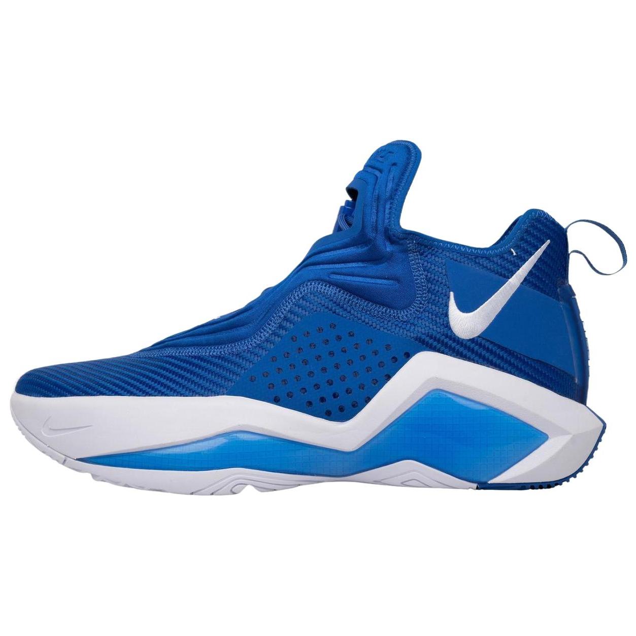 Nike LeBron Soldier 14 Basketball Shoes Men s Blue CW4221-401 47.5
