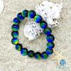 Leuchtendes Glühwürmchen Glas Kerama Marine 12mm Perlenarmband Leuchtender Typ Libellenkugel [Meeres Tropfen] [001bt-12-14]